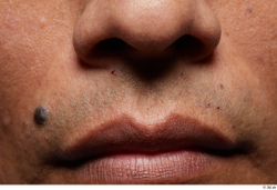 Mouth Nose Skin Man Slim Studio photo references